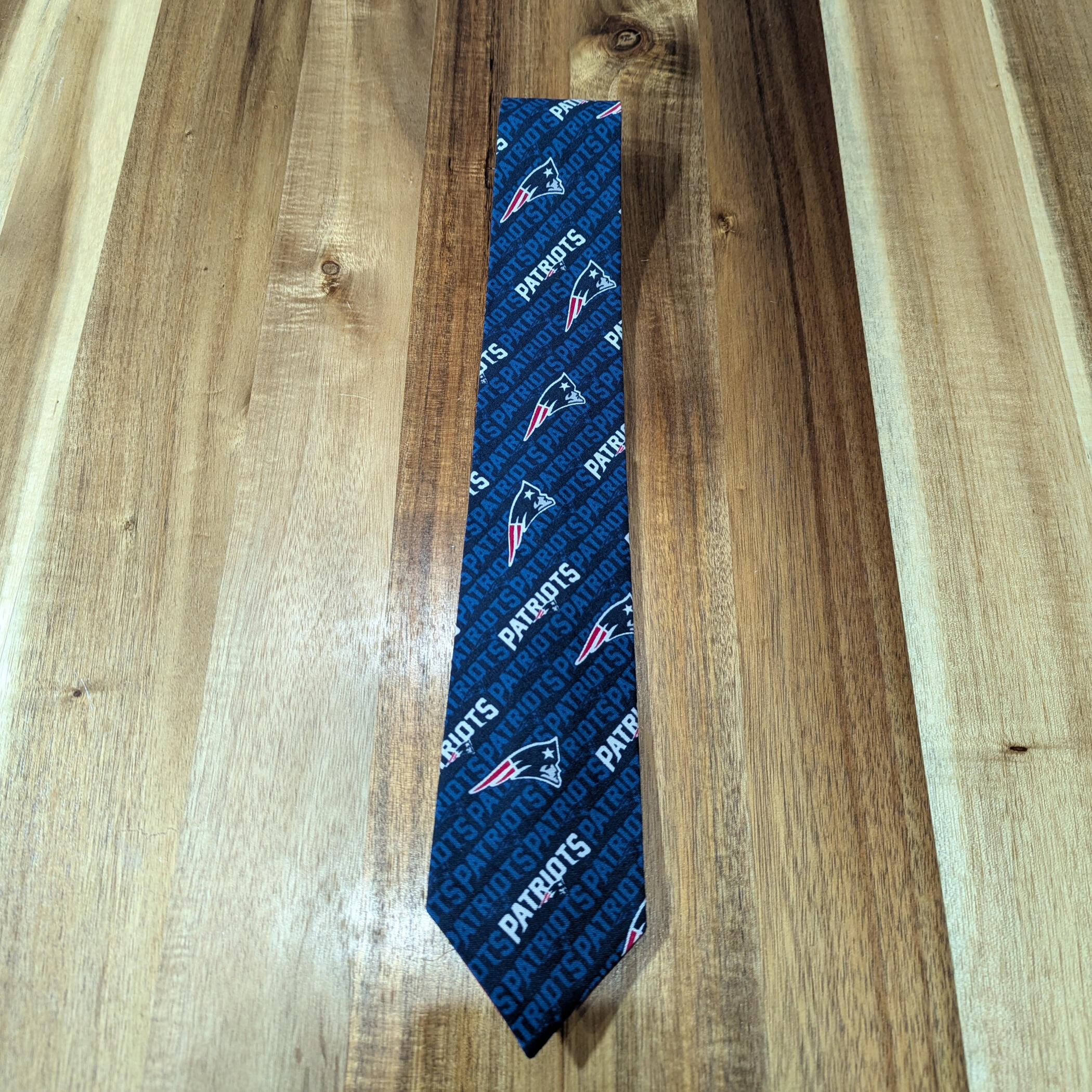 New England Patriots Wordmark Tie