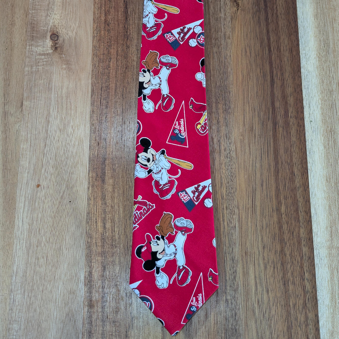 St. Louis Cardinals x Disney Tie